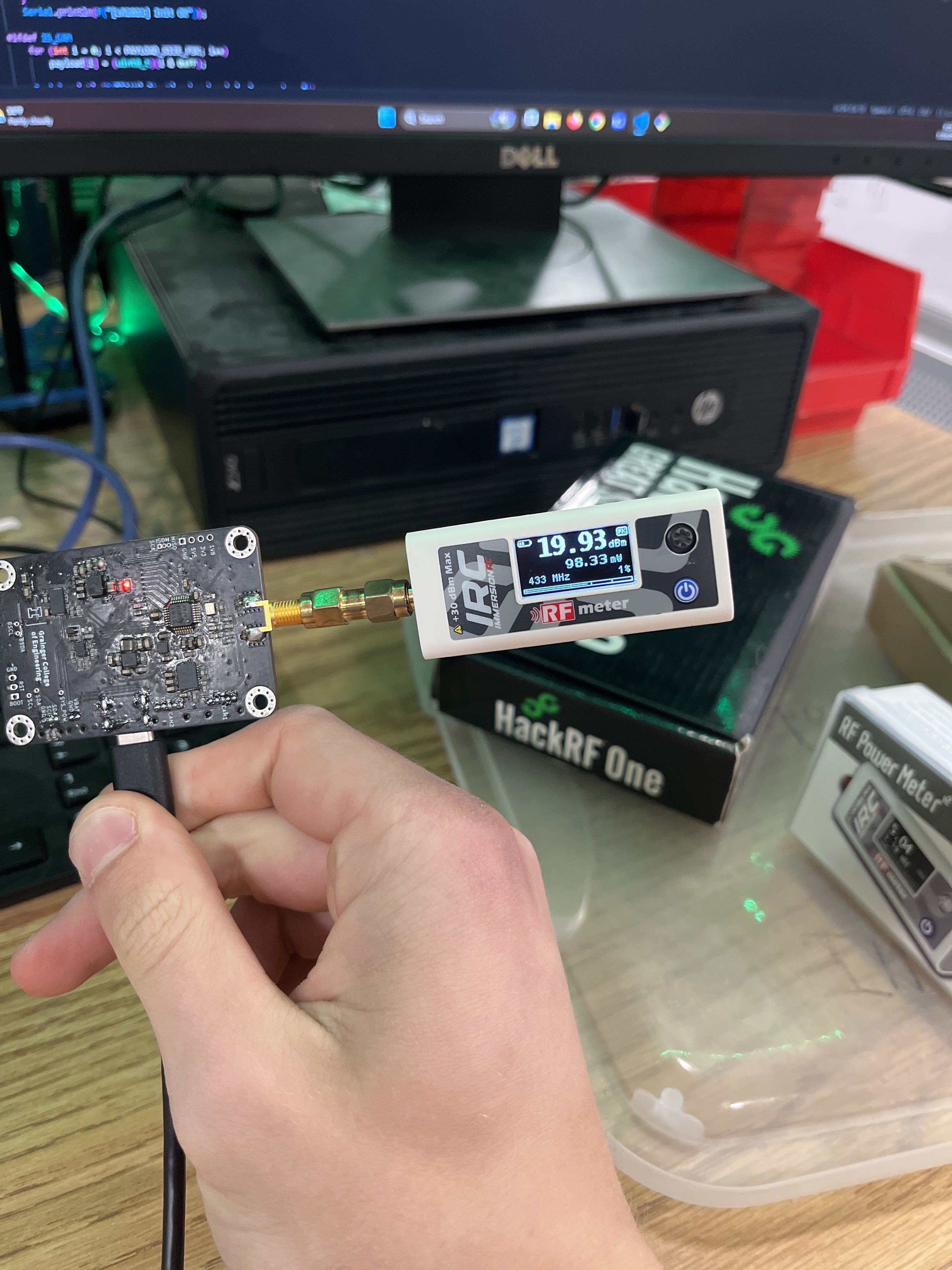 Testing Transmission RF Power