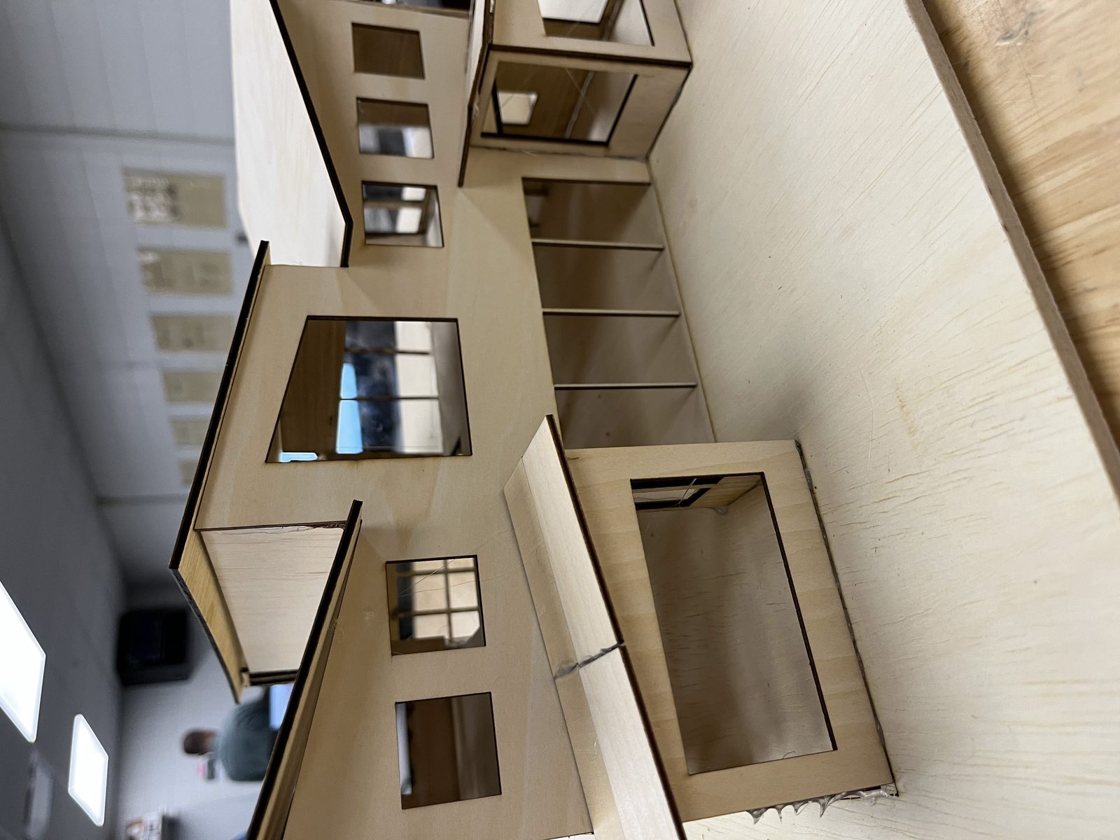 Back of Contemporary Home