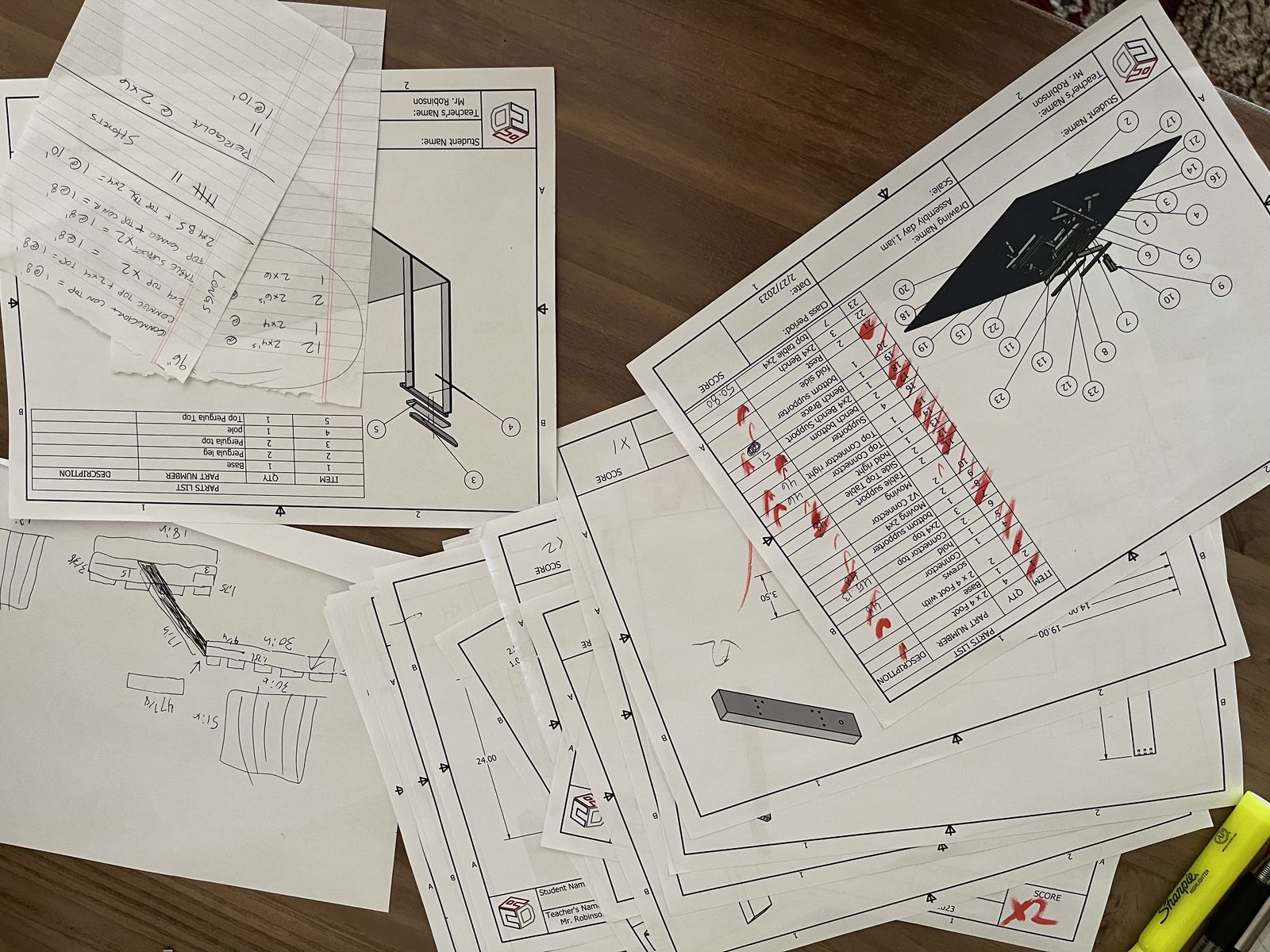 Assembly plans