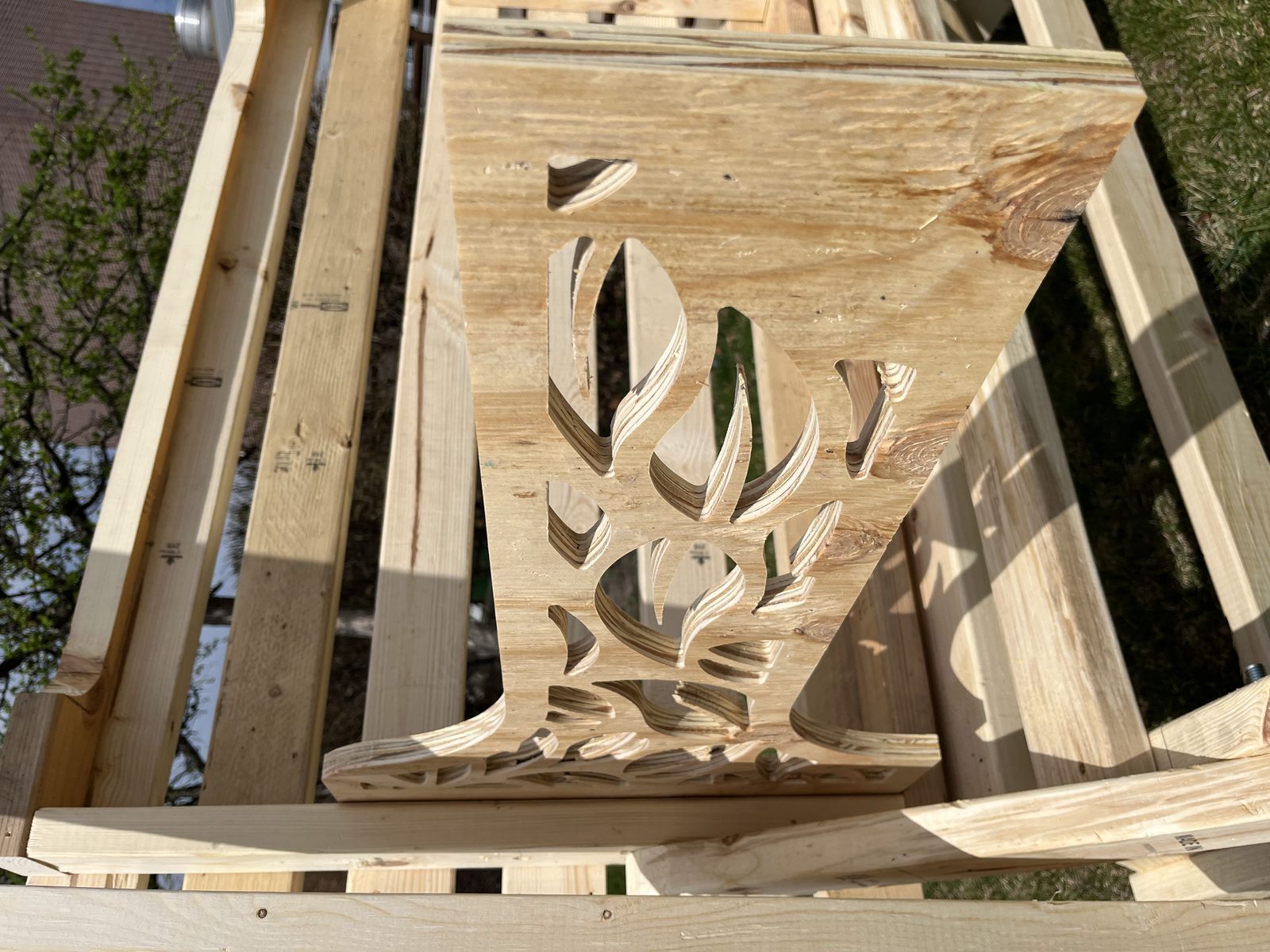 Finished bench