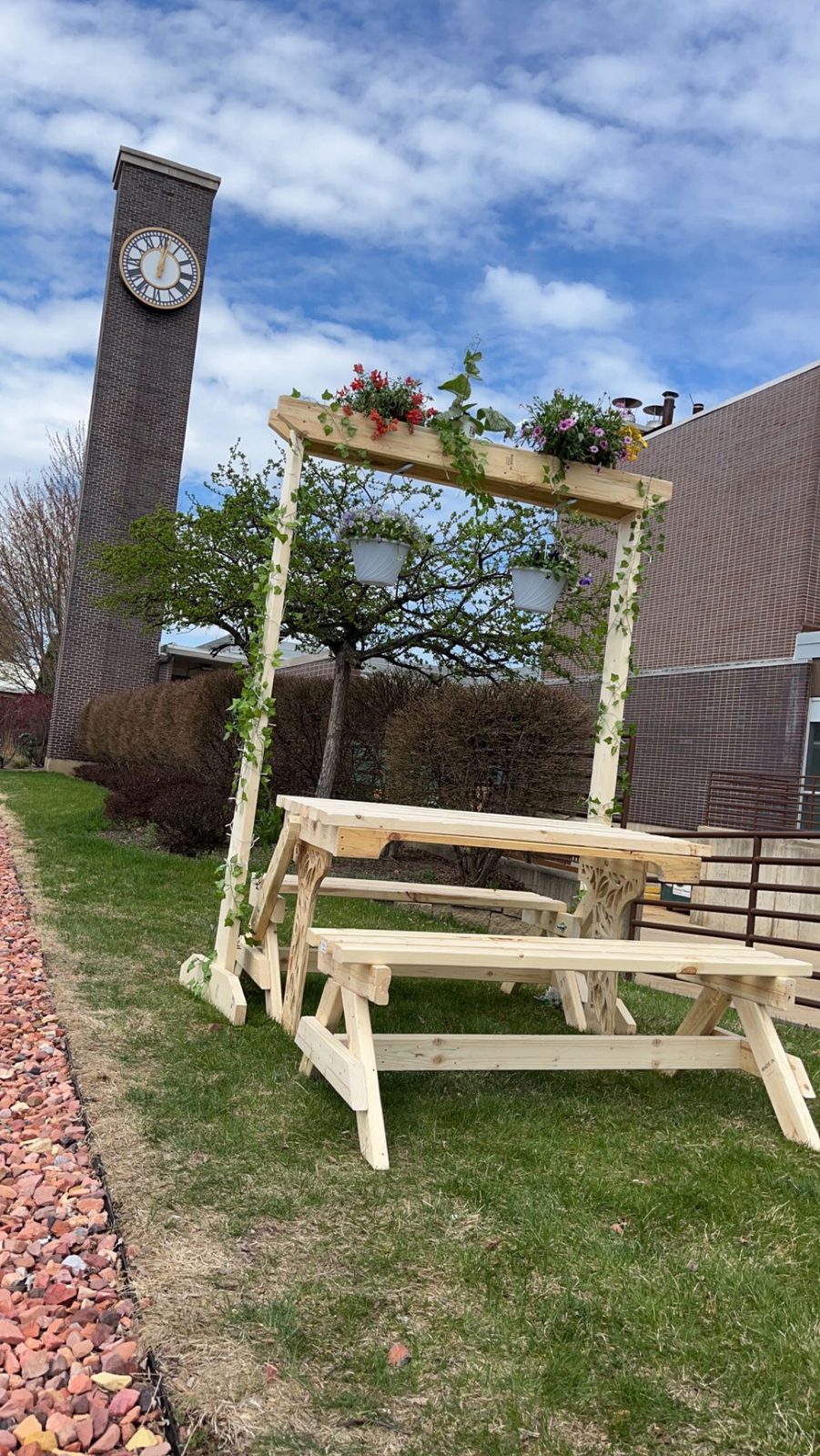Finished bench