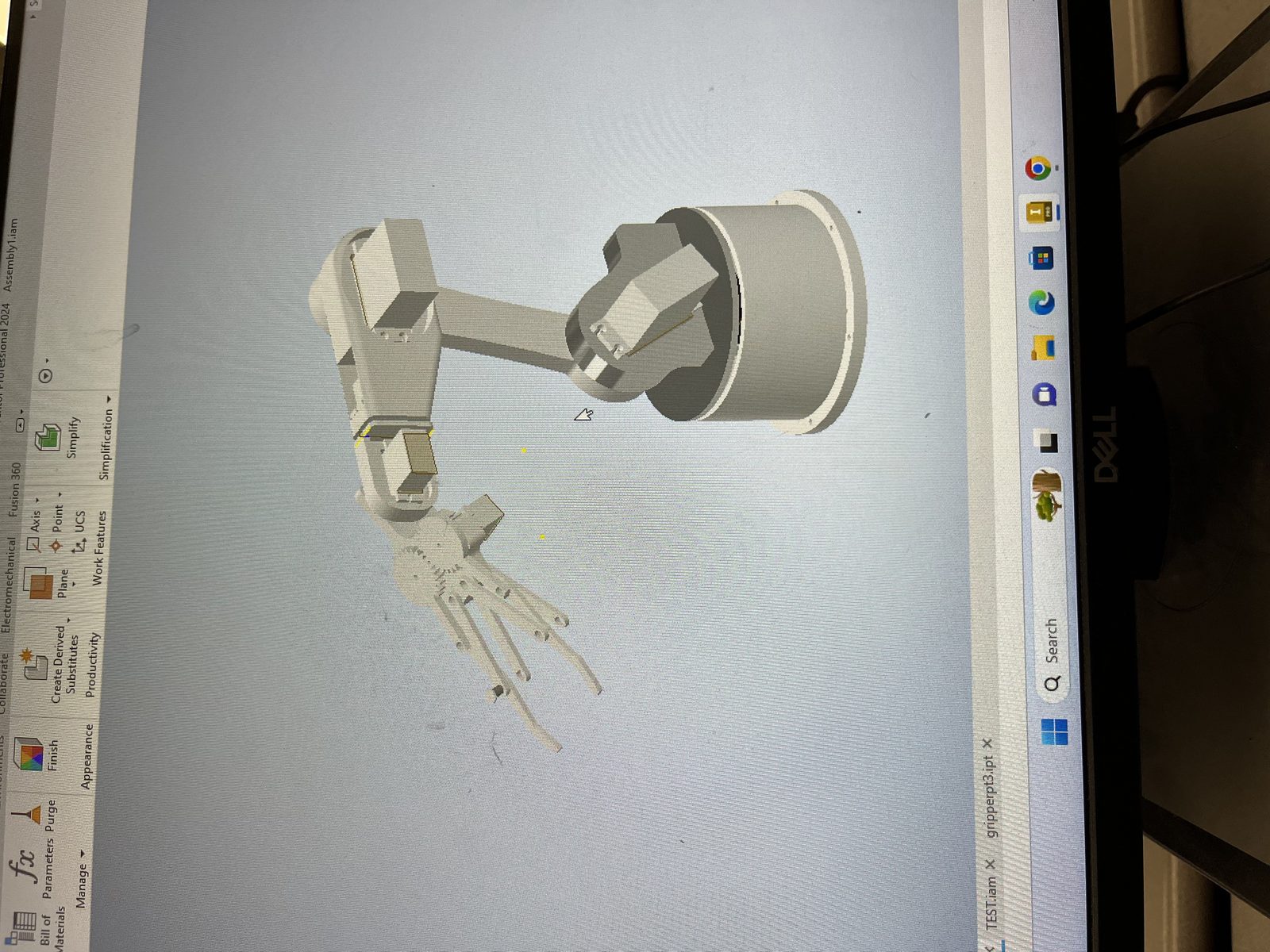 3D Model of 6-Axis Robot Arm