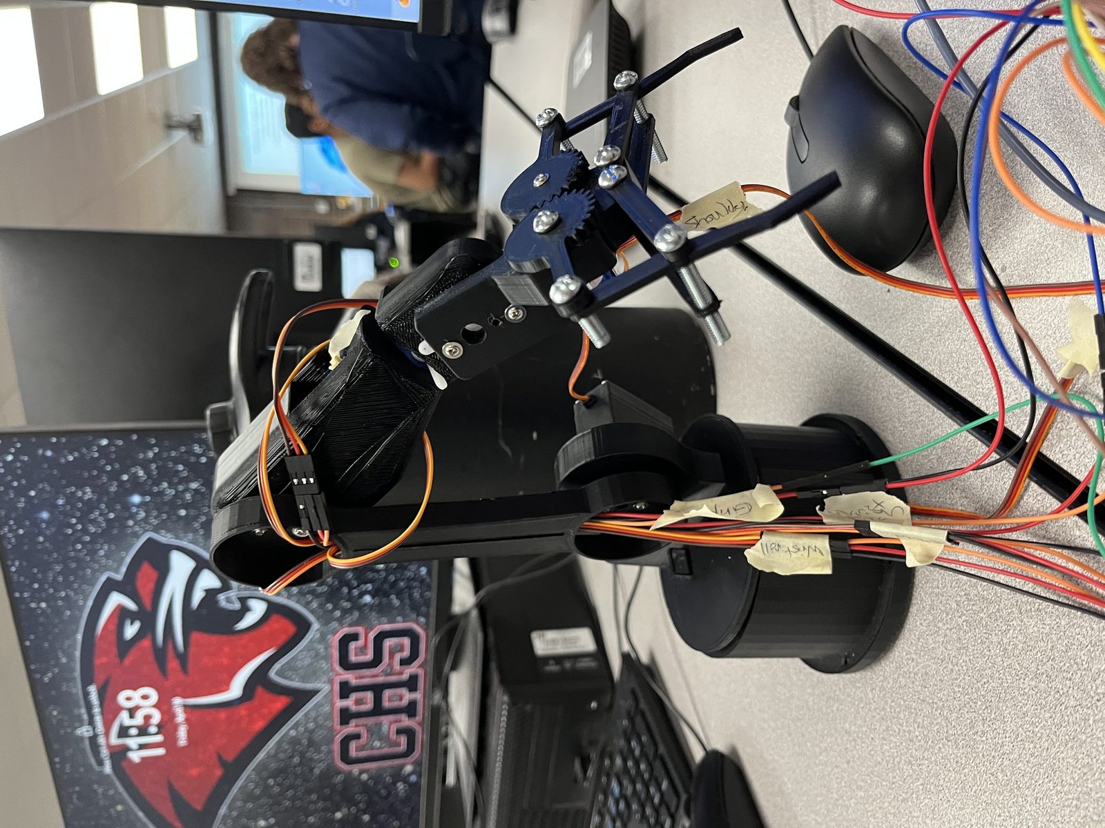 Robot arm 3D model