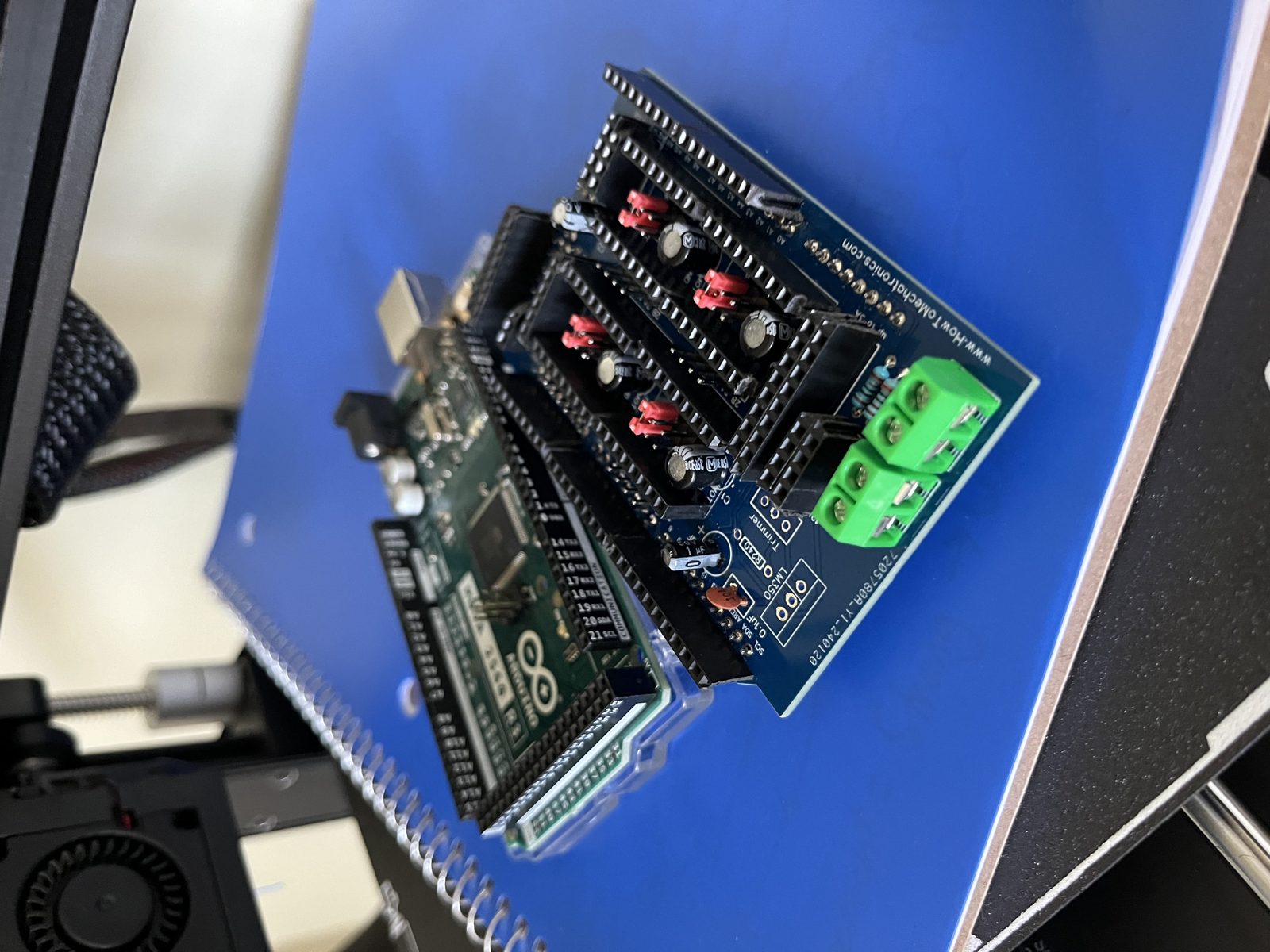 Arduino and PCB Board Base